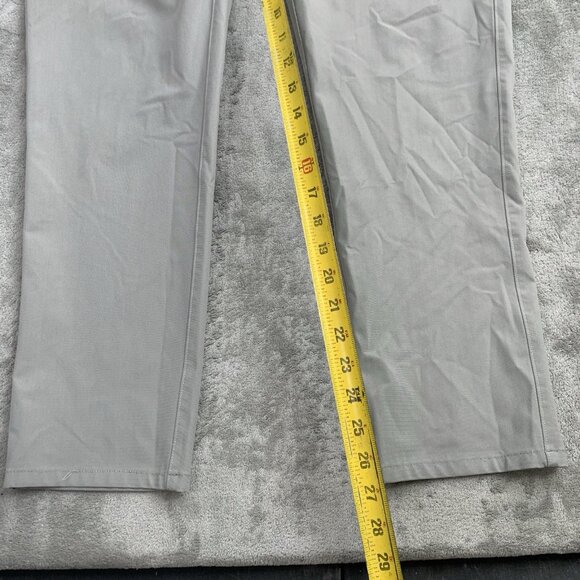 Vuori Meta Pants Mens 32x27 Gray Performance Golf Zip Pocket Stretch Slim Casual - Picture 6 of 16